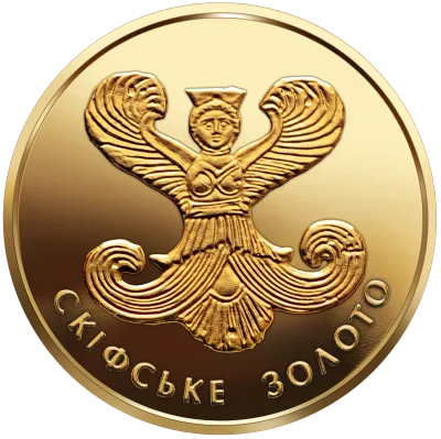 Золота монета Скіфське золото (богиня Апі) 2 грн.
