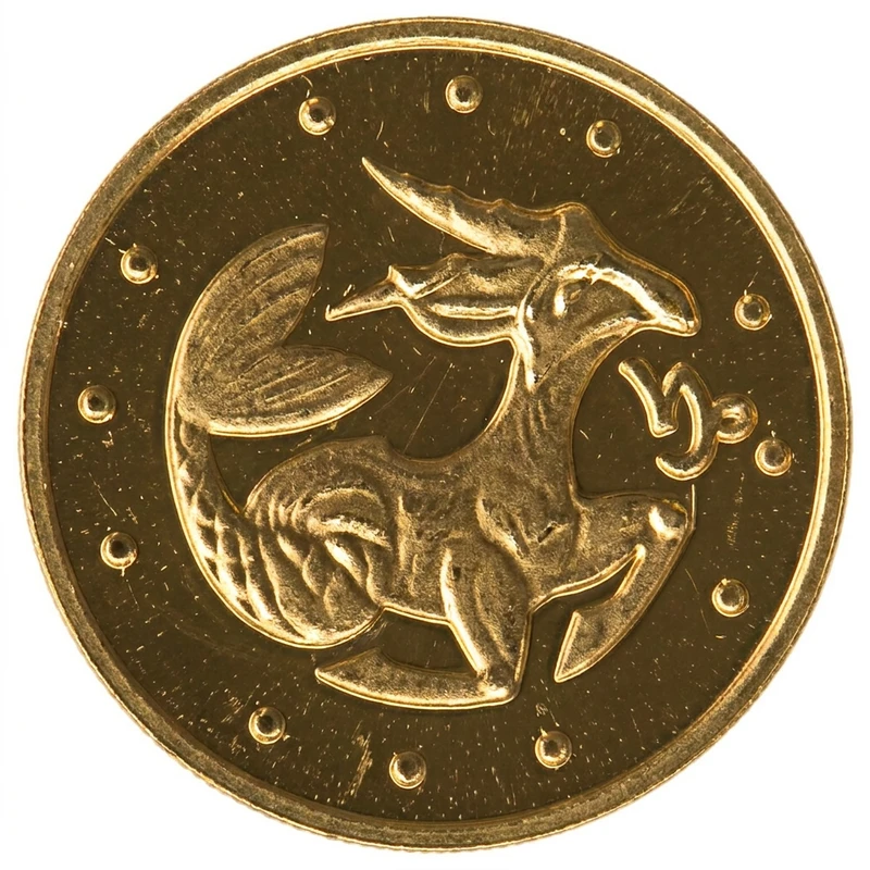 Реверс монети золота «Золота монета Козеріг», 2007 рік, 2 ₴
