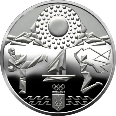 Монета Ігри XXXII Олімпіади 2 грн.