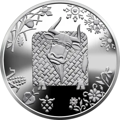 Монета Рік Бика 5 грн.