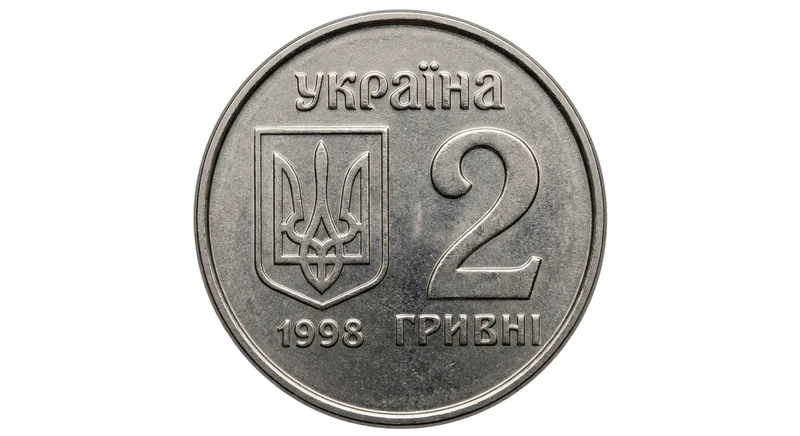 Аверс монети нейзильберу «Монета Щорічні збори Ради Керуючих ЄБРР(пласт.)», 1998 рік, 2 ₴