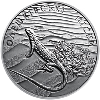 Реверс монети нейзильберу «Монета Олешківські піски», 2015 рік, 2 ₴